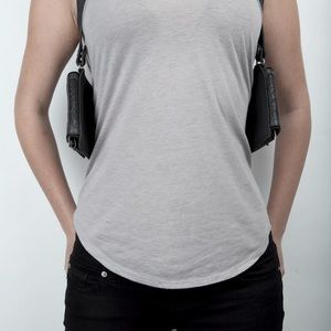 BRAND NEW leather shoulder holster